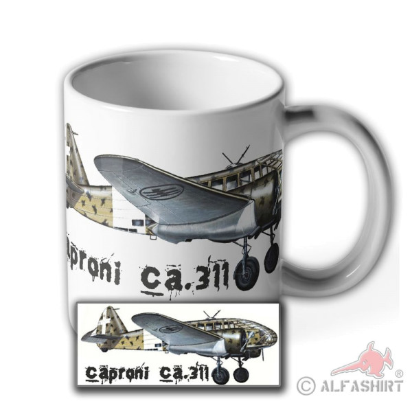 Caproni Ca 311 Italien italienischer leichter Aufklärer Flugzeug - Tasse #9916
