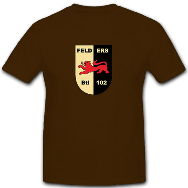 Feldersatzbataillon 102 Bundeswehr Militär Wappen Abzeichen - T Shirt #5777