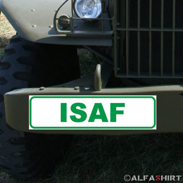 Magnetschild ISAF International Security Assistance Forces Einsatz OP #A340