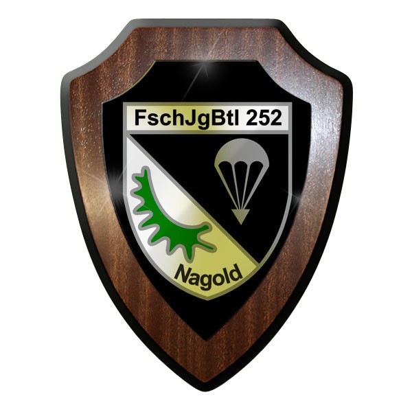 Wappenschild - Fallschirmjäger Bataillon 252 Nagold FschJgBtl Bundeswehr #9041