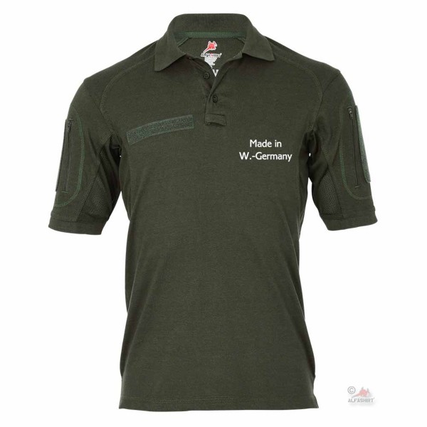 Tactical Poloshirt Alfa - Made in W-Germany West Fun Geschenk #19151