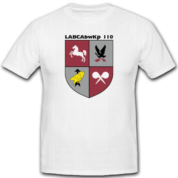 LABCAbwKp 110 Wappen Abzeichen Emblem Wh WK Einheit - T Shirt #2888