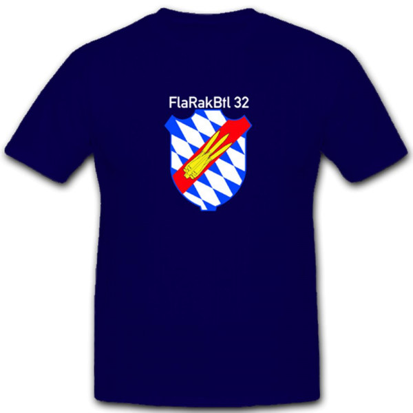 Wappen Flarakbtl 32 Deutschland Militär Wappen Abzeichen - T Shirt #4958