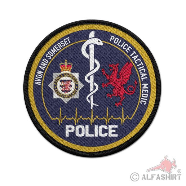 Patch Rund Avon and Somerset Police Constabulary Great Britain Medic #38164