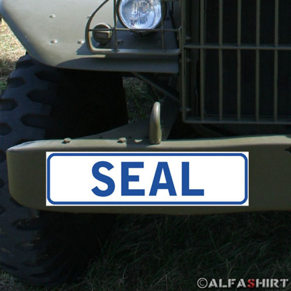 Magnetschild Seal Sea Air Land Elite Sof USA Fahrzeug Kampfschwimmer Navy #A357