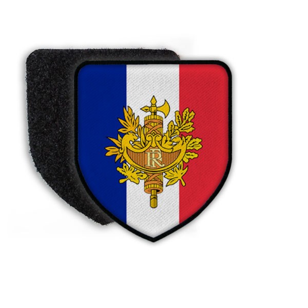 Patch Flag of France Frankreich Land Flagge Nation Wappen Aufnäher #21360