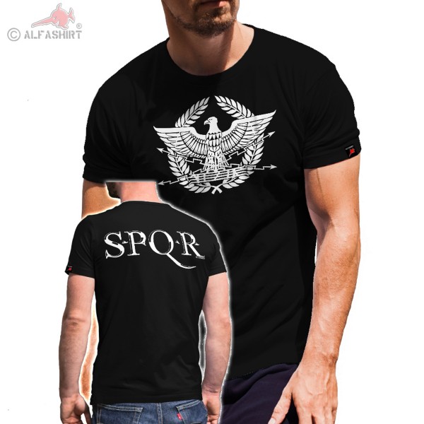 SPQR Romans Sports Roman People Legions Sono Pazzi Questi Romani T Shirt # 30898