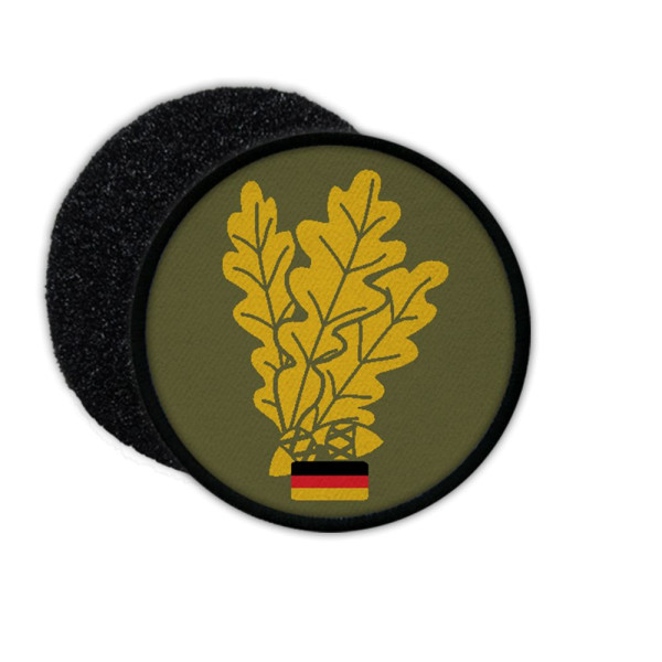 Patch / Aufnäher -Jäger Truppe Bundeswehr Deutschland Eichenblätter #12463