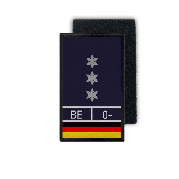 Polizeihauptkommissar Berlin BE Dienstpatch PHK PHKin Stern Blood 9,8x6cm #34041