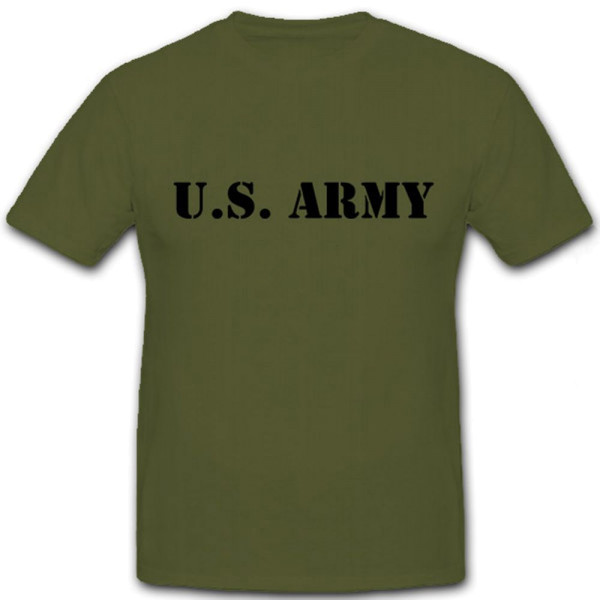 US Army Schriftzug - T Shirt #7094