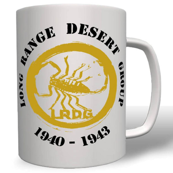 LRDG Long Range Desert Group - Tasse Becher Kaffee #3136