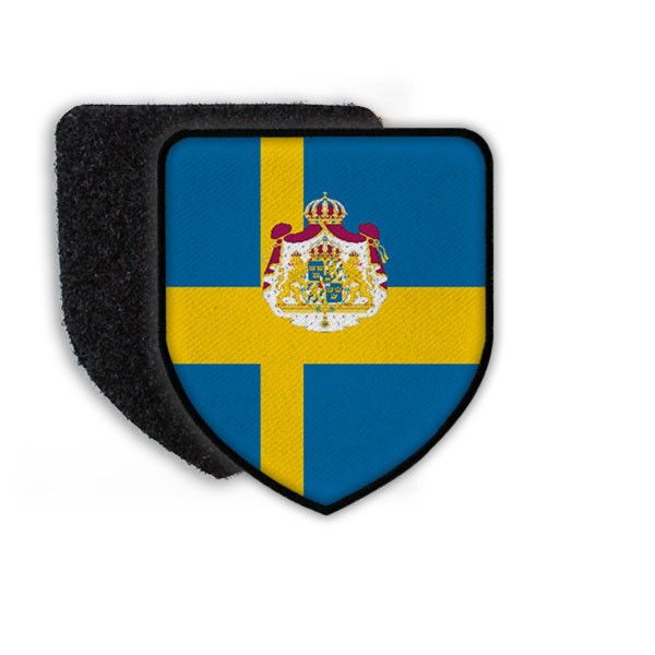 Patch Landeswappenpatch Schweden Stockholm König Carl Gustaf Löwe Fahne #21966