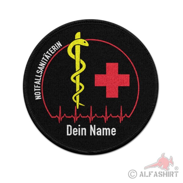 Patch NFSin Personalized Emergency Paramedic Medical Your name around # 38420
