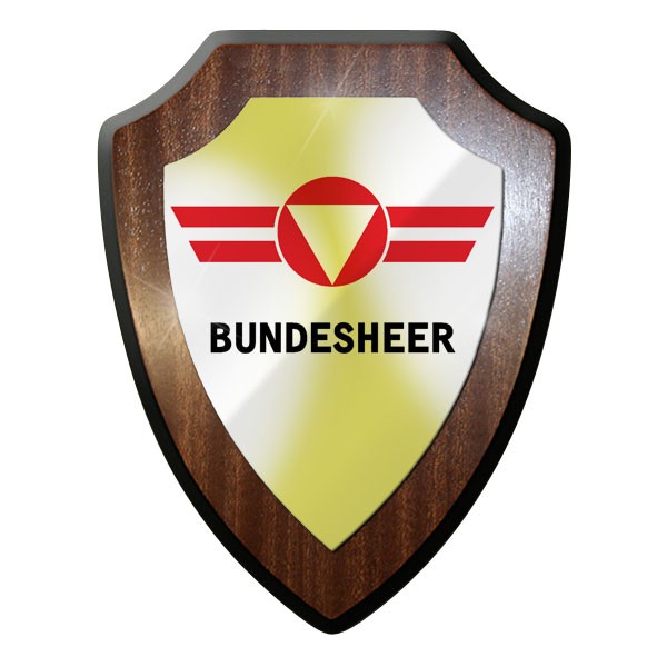 Wappenschild / Wandschild - Bundesheer Wappen Österreich Souvenir #9007