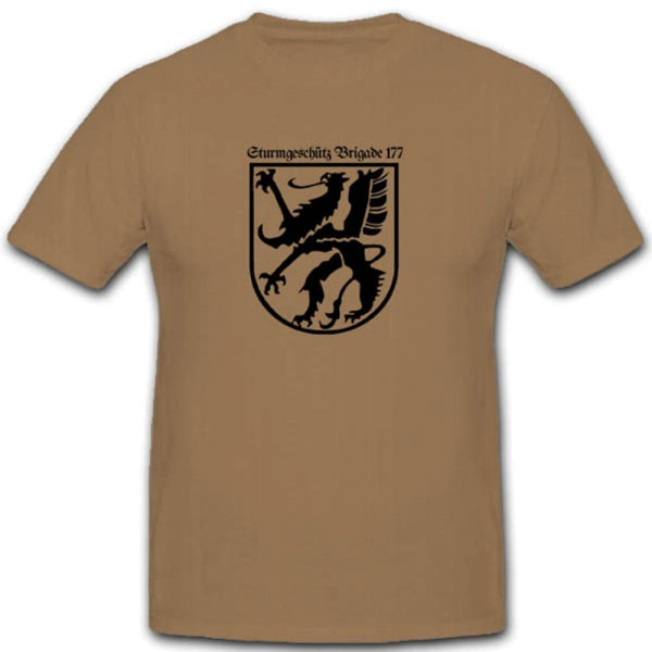 Sturmgeschütz Brigade Militär Wk Einheit Wh Geschütz Abteilung - T Shirt #2674
