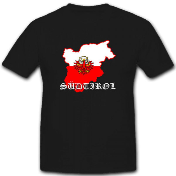 Südtirol Heimat Tirol Wappen Flagge - T Shirt #7304