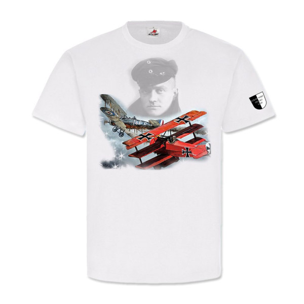 Lukas Wirp Roter Baron Manfred von Richthofen Gemälde Bild Kunst T Shirt #23476