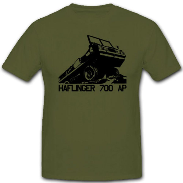 Haflinger 700 Puch Bundesheer Österreich Armee Fahrzeug - T Shirt #7303