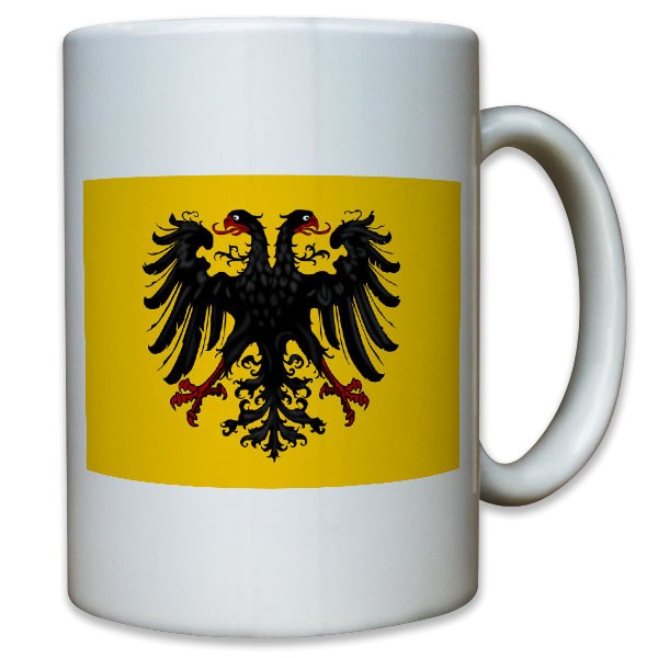 Heiliges Römisches Reich Deutschland Fahne Flagge Adler - Tasse #11382