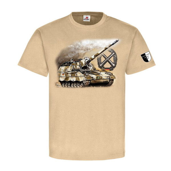 Lukas Wirp PzH 2000 Panzerhaubitze Artillerie ISAF Panzer BW T Shirt #23489
