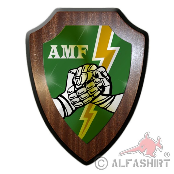 Wappenschild AMF Abzeichen Wappen Emblem Einheit Truppe Andenken #31497