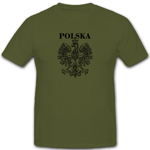 Polska Adler Polen Warschau Wappen - T Shirt #5346
