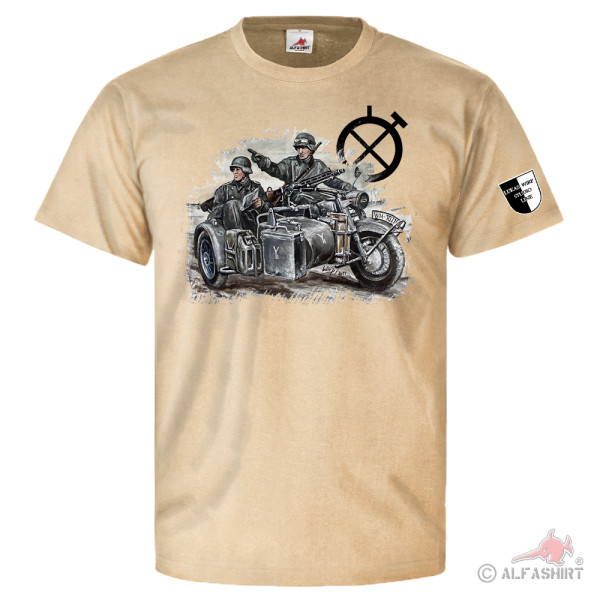 Lukas Wirp Kradmelder Soldat Motorrad R75 Ks750 Oldtimer T Shirt #26196