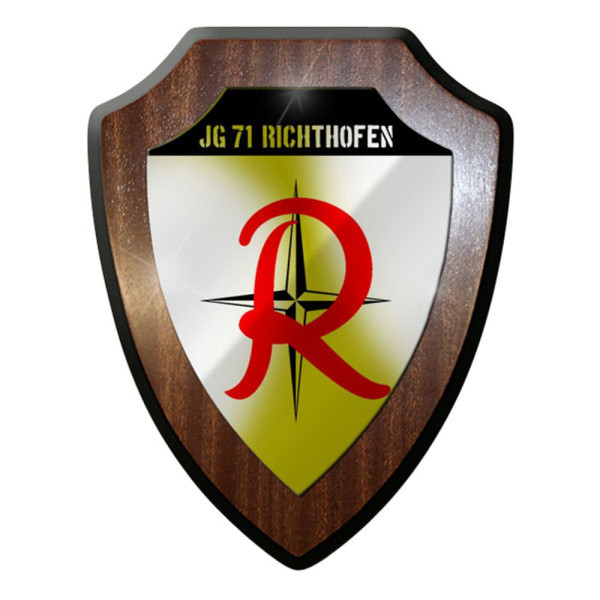 Wappenschild / Wandschild / Wappen - Jagdgeschwader Jg 71 Luftwaffe #8375