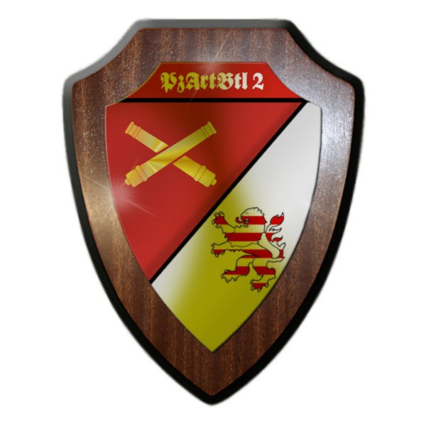 Wappenschild PzArtBtl 2 Panzerartilleriebataillon Hessisch Lichtenau #21741