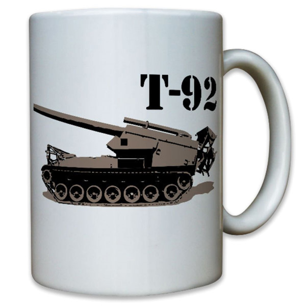 T92 US United States Artillery Panzer Selbstfahrlafette Geschütz - Tasse #12371