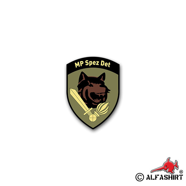 Aufkleber/Sticker Militärpolizei Spezial Detachement KSK MP Spez Det 5x7cm#A2279