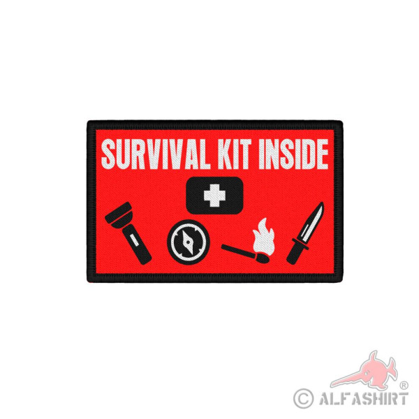 Patch Survival Kit Inside EDC Prepper Ausrüstung Kennzeichung #39702