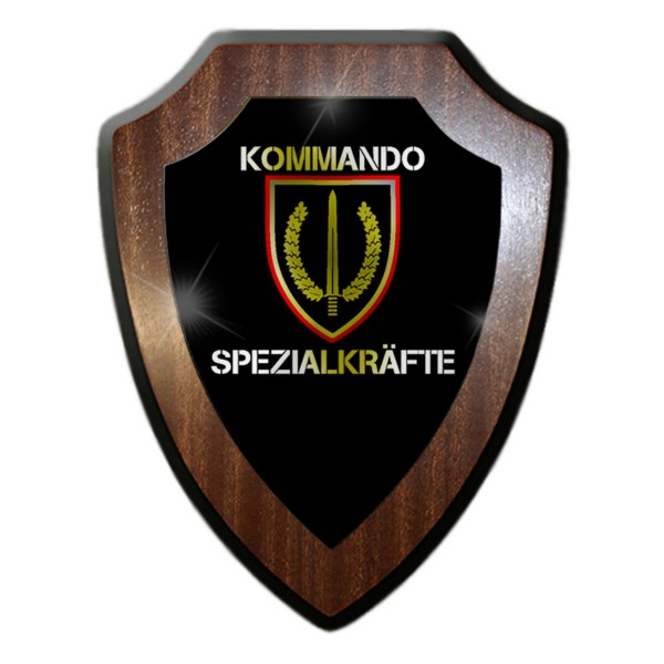 Kommando Spezialkräfte Deutschland KSK Einheit Spezialeinheit Wandschild #27270