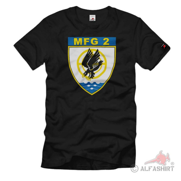 MFG 2 Marinefliegergeschwader Fliegergruppe Bundesmarine coat of arms - T Shirt # 1521