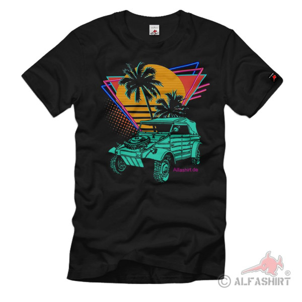 California Kübel Typ 82 Summer Beach Kultur Liebe Oldtimer Style T-Shirt #36898