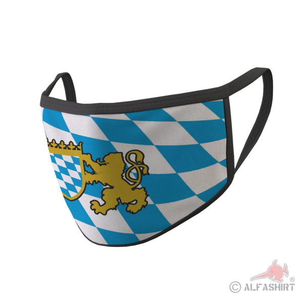 Mouth nose mask Bavaria Munich Bayer lozenge coat of arms Bavaria # 35237