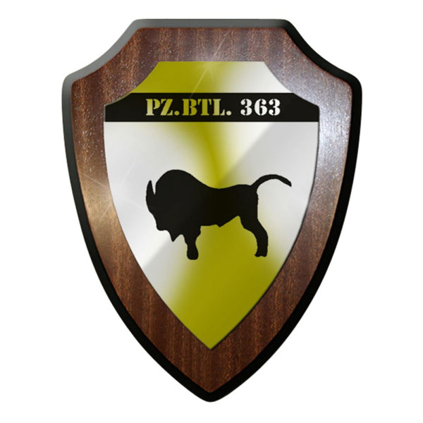 Wappenschild / Wandschild / Wappen - PzGBtl 363 Panzerbataillon #6996