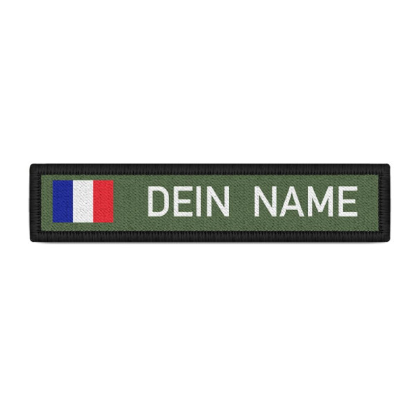 Namenspatch Frankreich Personalisiert Wunschtext Dein Name Paris #38195