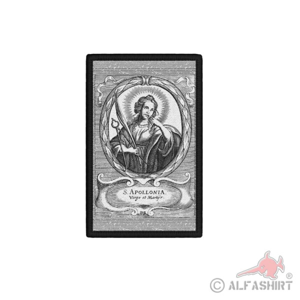 Patch Apollonia von Alexandria heilige Jungfrau Martyriums Märtyrerpalme #39061