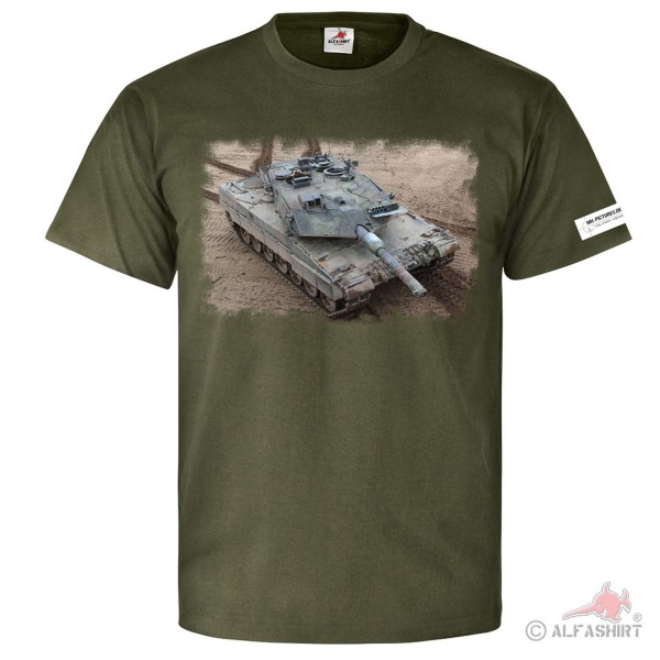 M&N Pictures Leo 2 Leopard Panzer Kampfpanzer BW Isaf Nato T Shirt #25589