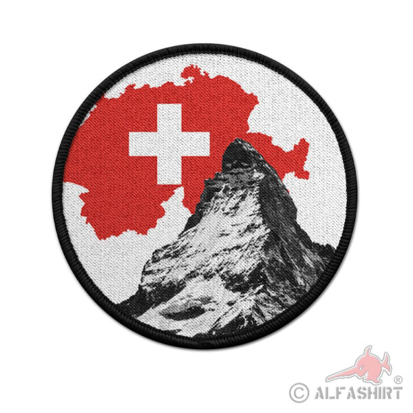 Patch Switzerland Matterhorn Swiss Landmark Landmark 90mm # 37276