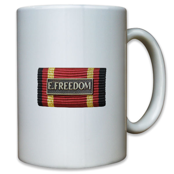 Ordensspange E Freedom Abzeichen Auszeichnung Bundeswehr - Tasse Kaffee #10969