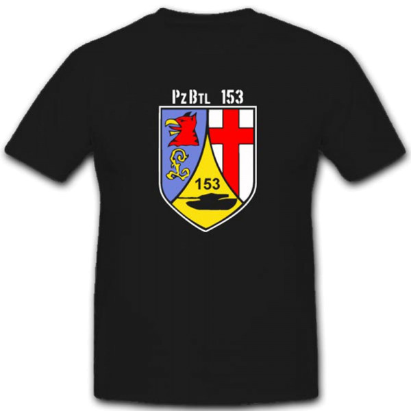 Pzbtl 153 Westerburg Koblenz Bundeswehr Wappen T Shirt #2695