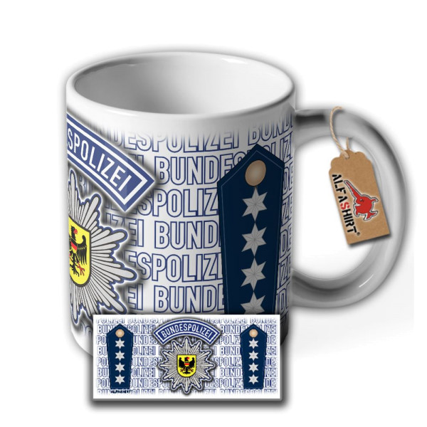 Polizeihauptkommissar A12 Bundespolizei BPOL PHK Erster EPHK Tasse #29139