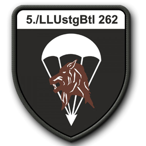 Patch / Aufnäher - D5LLUstgBtl.262 Luftlandeunterstützungsbataillon Wappen #2917