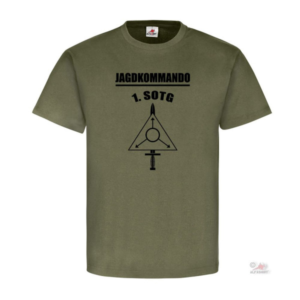 Hunting Command 1 SOTG Austria Bundesheer Anti Terror Special T-shirt # 18844