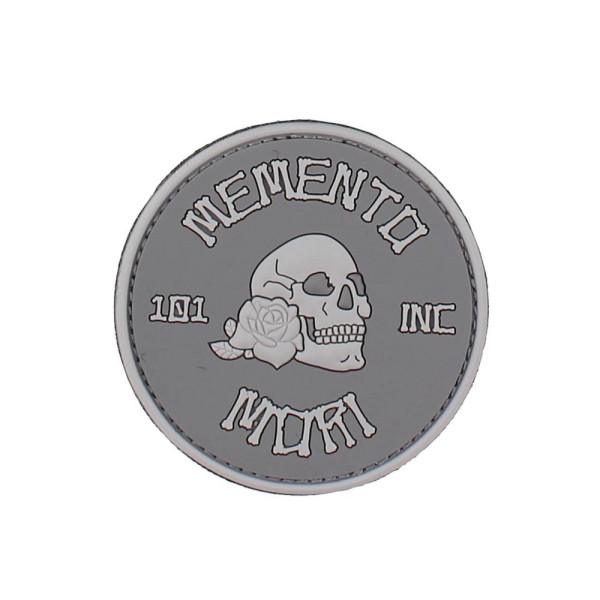 Memento Mori Skull 3D Patch 8x8cm #26817