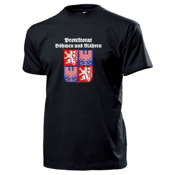 Protectorate Bohemia and Moravia Coat of arms Czech Republic Germany - T-shirt # 15590