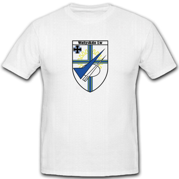 Waffensystemkommando Bundeswehr Waffen Schule Wappen Abzeichen - T Shirt #4264
