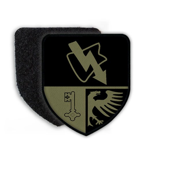 Patch FmBtl 910 Tarn Fernmelde-Bataillon Rheinbach Wappen Aufnäher #21348